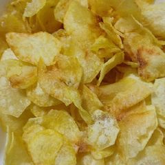 A picture of Homemade crisps.