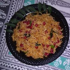 A picture of Sweet and spicy pomegranate rice.