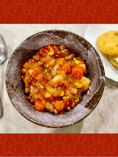 A picture of Hamburger Soup.