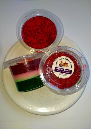 Foto resep Puding semangka