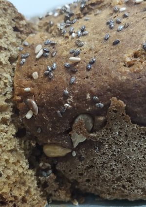Una foto de Budín de banana y harina integral