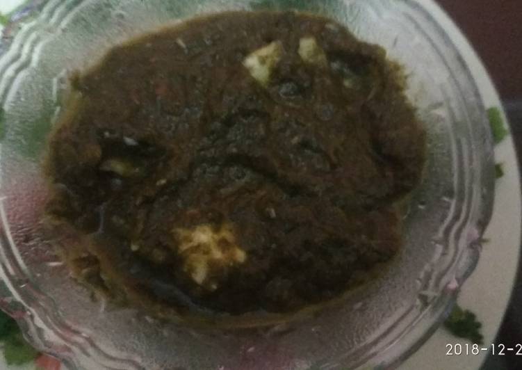 Recipe of Quick Palak Paneer