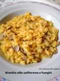 308 🍙Risotto allo zafferano e funghi 🍄
