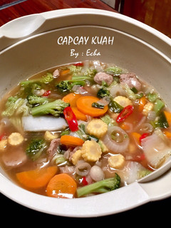 Foto resep Capcay Kuah