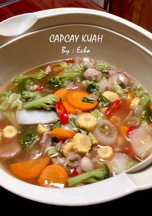 Foto resep Capcay Kuah