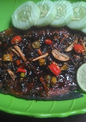 Foto resep Bandeng Bakar Sambal Keropok
