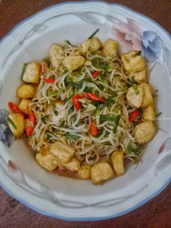 Foto resep Tumis Toge Tahu Cah Kucai