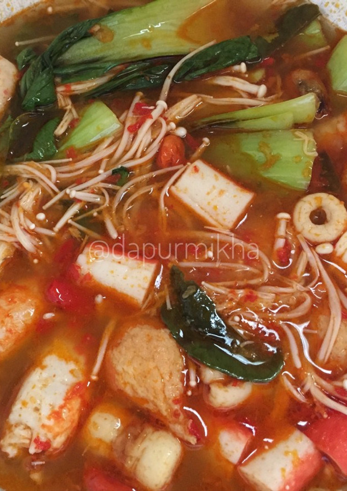 Foto resep Homemade Suki Kuah Tomyam