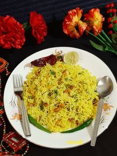 लेमन राईस (lemon rice recipe in marathi) रेसिपी चे मुख्य फोटो