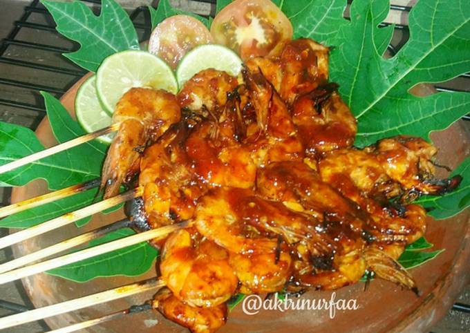 Udang Bakar Pedas