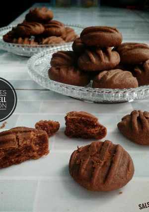 Foto resep Cookies Nutrijell Coklat