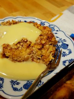 Almás rakott kifli recept fotója