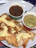 Nachos caseros con carne chili y guacamole - Zahira