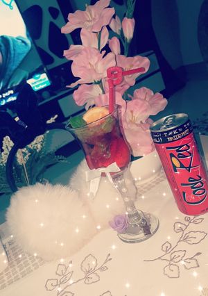 صورة لوصفة شراب بارد بالكود ريد 😍
