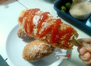 Foto resep Simple Korean Sausage Hotdog/ Corndog (소시지 핫도그)