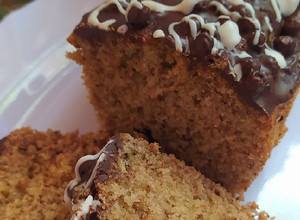 Una foto de Budín de banana fácil y esponjoso