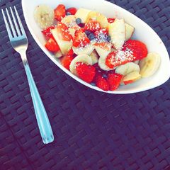 A picture of Summer fruit salad.