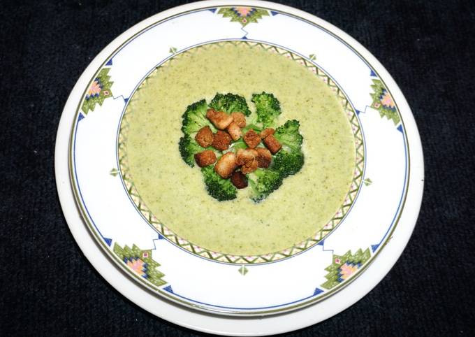 Cream of broccoli soup