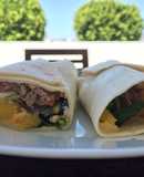 Wraps de atún en lata