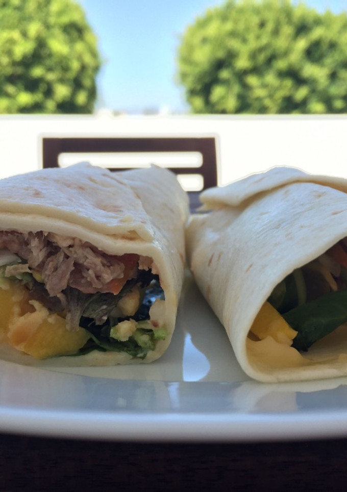 Una foto de Wraps de atún en lata
