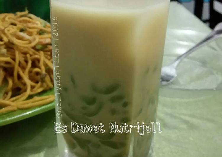 Resep: Es Dawet Nutrijell yang Gurih