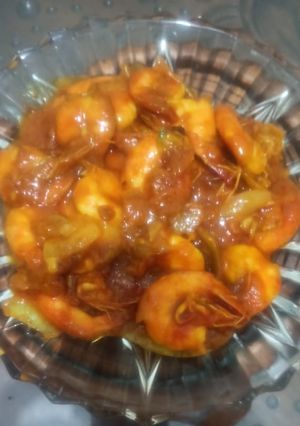 Foto resep Udang saos padang