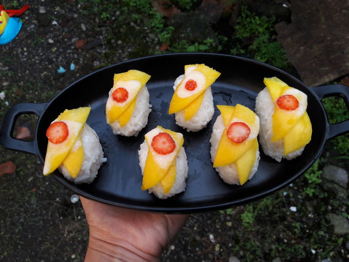 Langkah Mudah untuk Menyiapkan Mango Sticky Rice magicom Anti Gagal