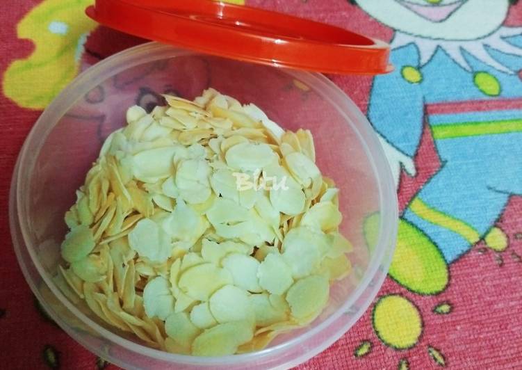 Simple Way to Make Homemade Almond Flakes at home