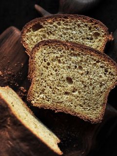 Zdjęcie przepisu Chlebek z kurkumą.