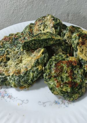 Una foto de Buñuelos de espinaca