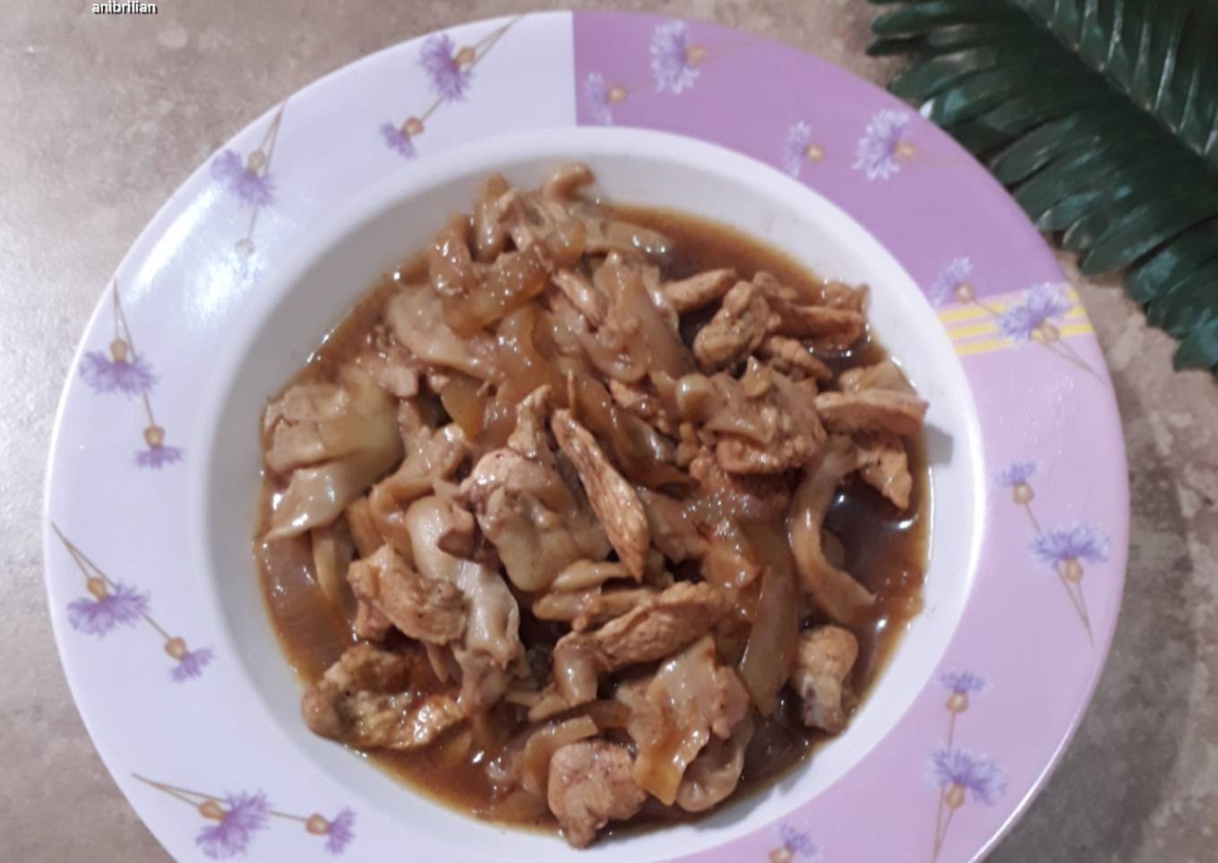 Cah jamur ayam