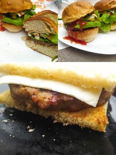 Pikáns sertésburger 🍔🥪 recept fotója