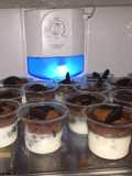 Puding oreo with milo mousse