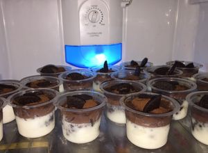 Foto resep Puding oreo with milo mousse