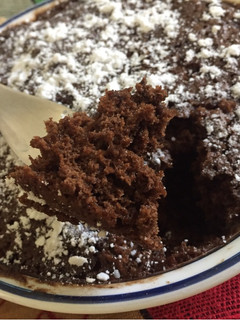 Una foto de Postre de chocolate en el microondas🍫