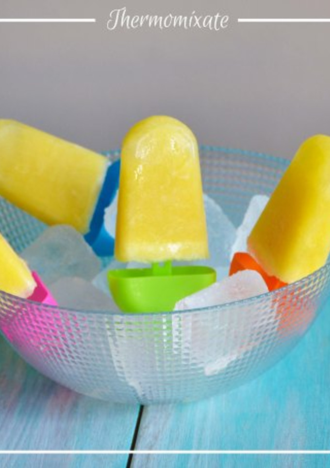 Una foto de Polos de piña con Thermomix