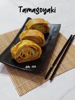 Foto resep Tamagoyaki (Japanese Omelette)