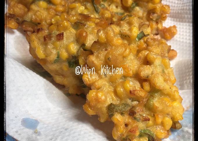 Anti Ribet, Membuat Bakwan Jagung Kriuk (bumbu instan) Bunda Pasti Bisa