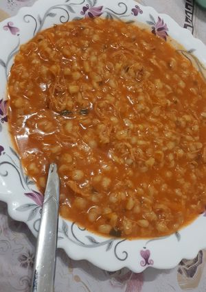 عکسی از دستور سوپ_جو