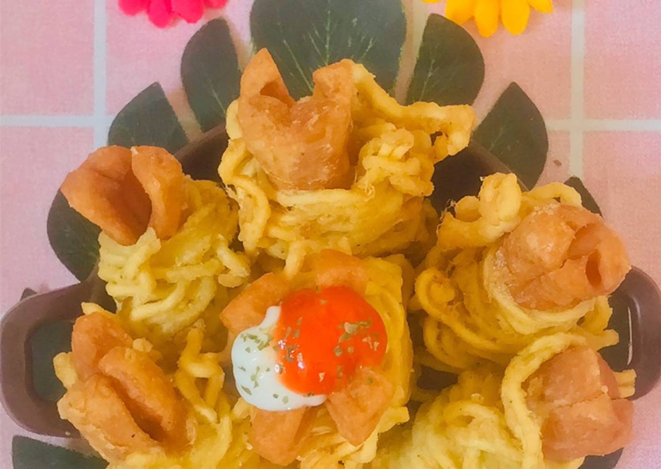 Sosis Gulung Mie
