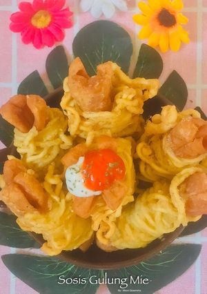 Foto resep Sosis Gulung Mie