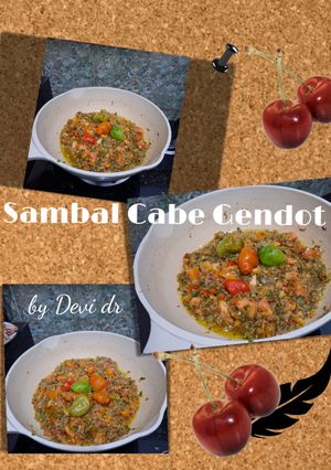 Foto resep Sambal Cabe Gendot