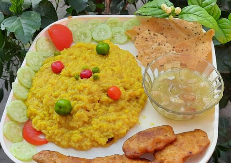 Recipe: Tasty Peas Khichdi