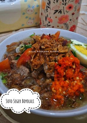 Foto resep Soto Seger Boyolali