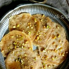 A picture of Baked vermicelli malpua.