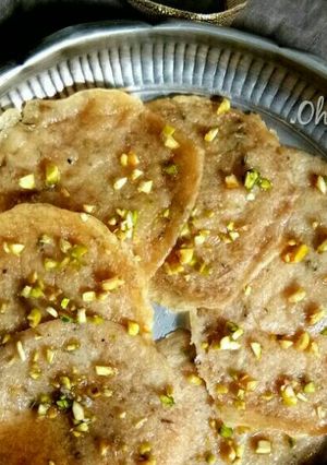 A picture of Baked vermicelli malpua.