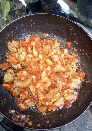 Foto resep Sambel merah ayam