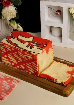 Foto resep Roti Tawar Batik Merah Putih