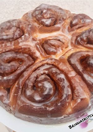 Une photo de Brioche Roulé de cannelle 🥰