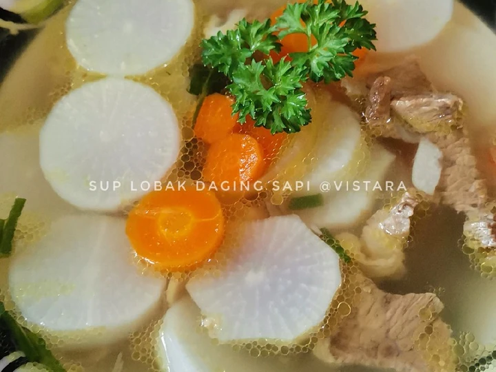 Langkah Gampang Menyiapkan Resep Sup Lobak Daging Sapi Anti Ribet, Bikin Ngiler
